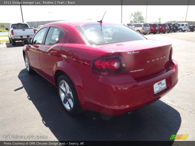 Redline 2 Pearl / Black 2011 Dodge Avenger Lux