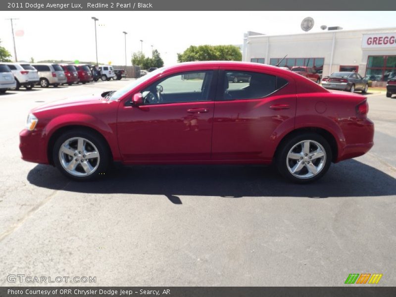 Redline 2 Pearl / Black 2011 Dodge Avenger Lux