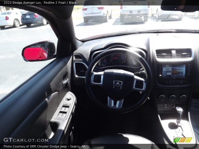 Redline 2 Pearl / Black 2011 Dodge Avenger Lux