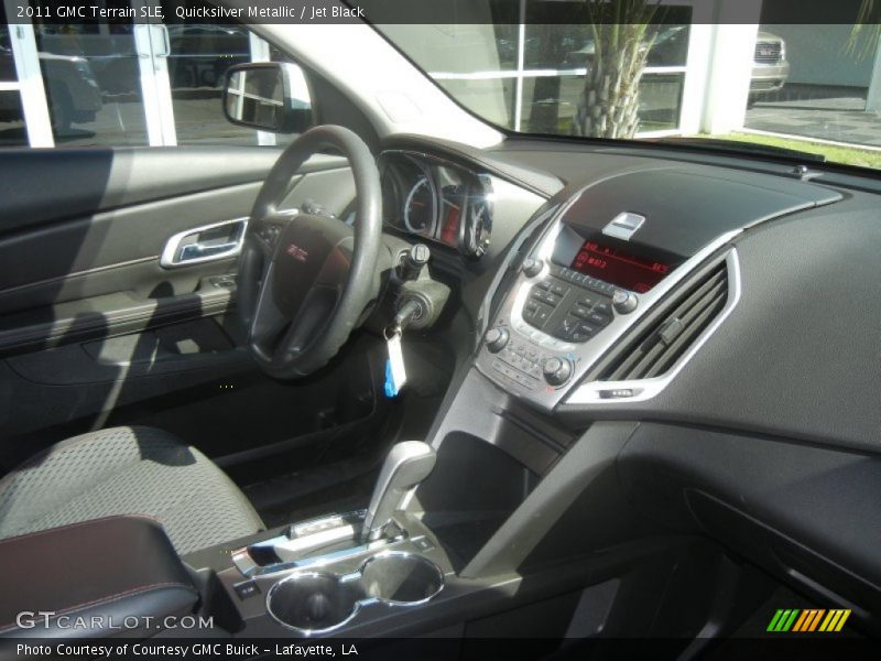Quicksilver Metallic / Jet Black 2011 GMC Terrain SLE