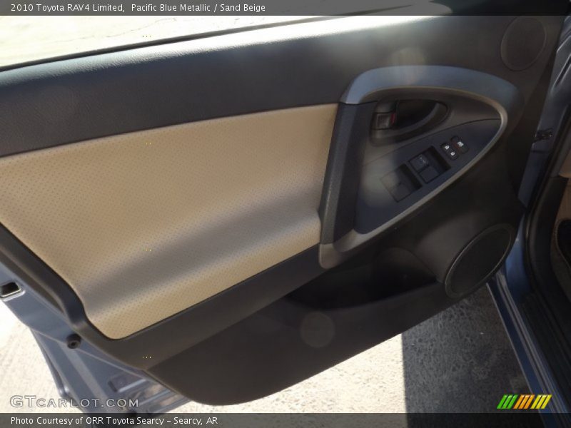 Pacific Blue Metallic / Sand Beige 2010 Toyota RAV4 Limited