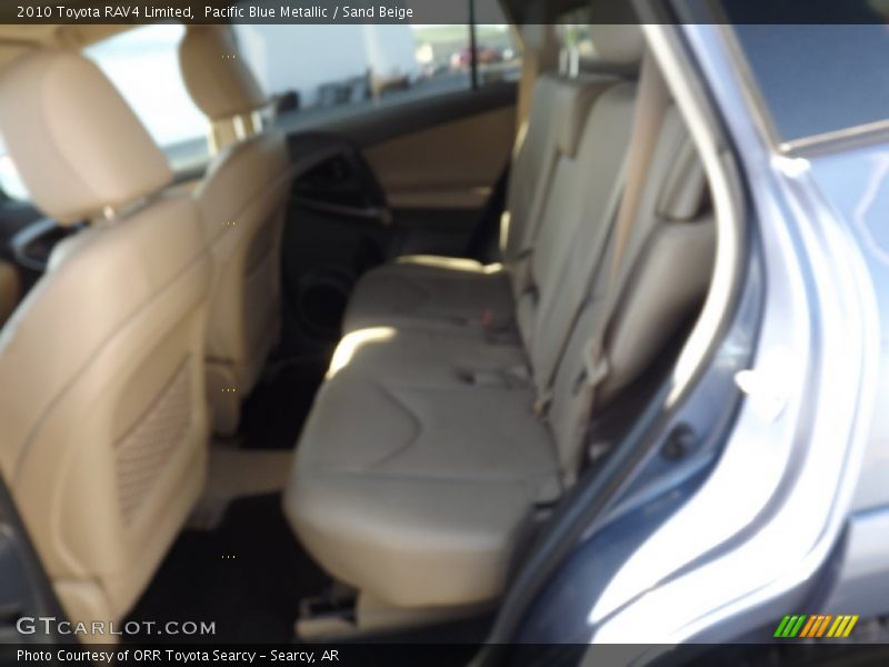 Pacific Blue Metallic / Sand Beige 2010 Toyota RAV4 Limited