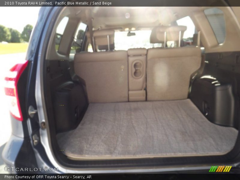 Pacific Blue Metallic / Sand Beige 2010 Toyota RAV4 Limited