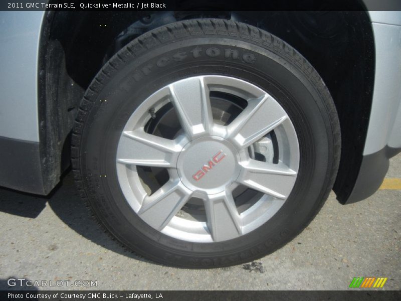Quicksilver Metallic / Jet Black 2011 GMC Terrain SLE