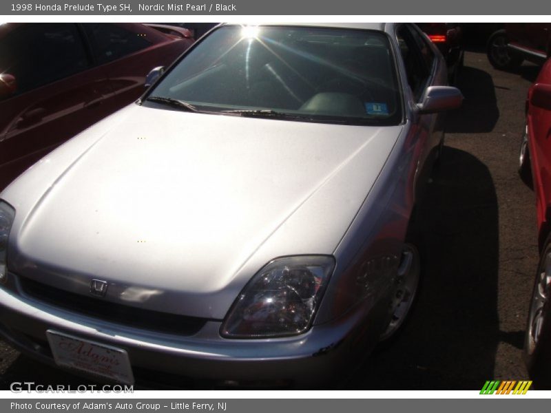 Nordic Mist Pearl / Black 1998 Honda Prelude Type SH