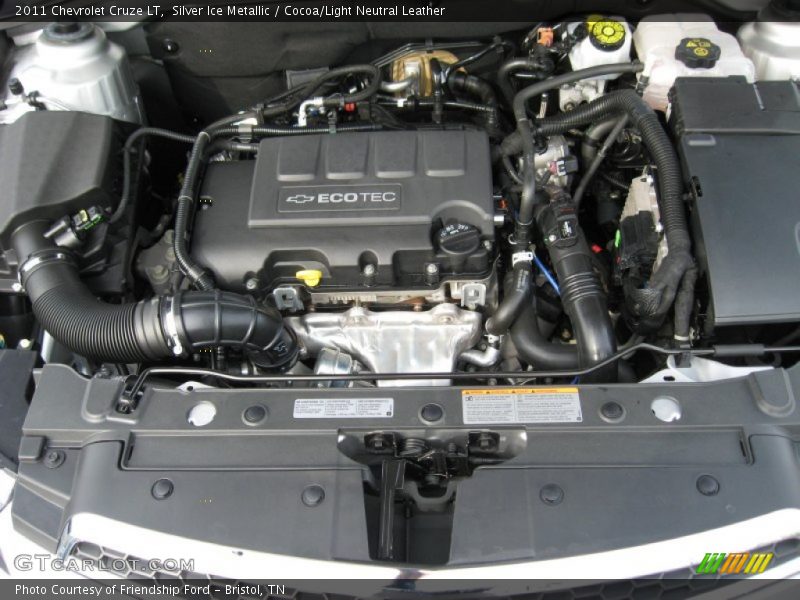 Silver Ice Metallic / Cocoa/Light Neutral Leather 2011 Chevrolet Cruze LT