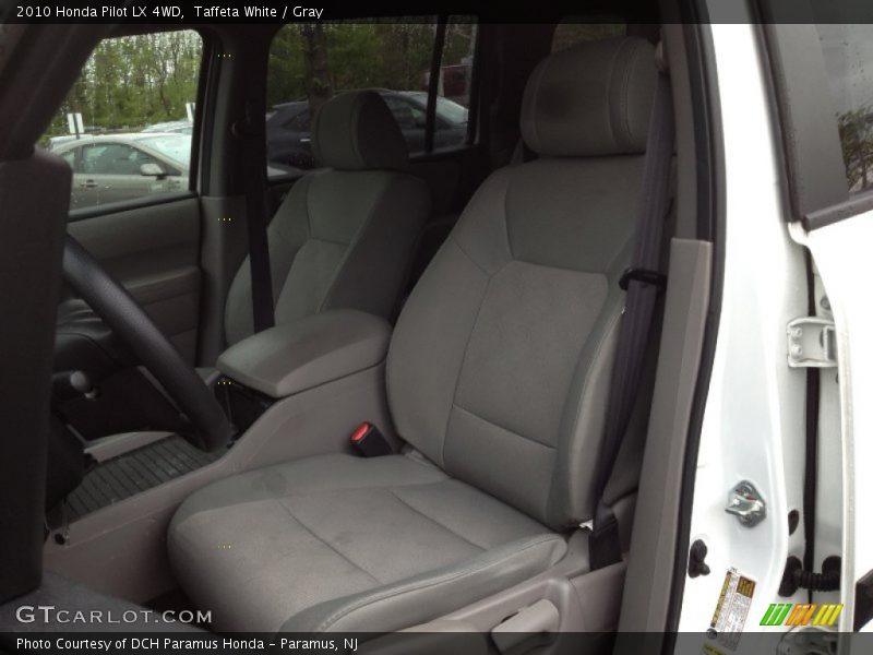 Taffeta White / Gray 2010 Honda Pilot LX 4WD