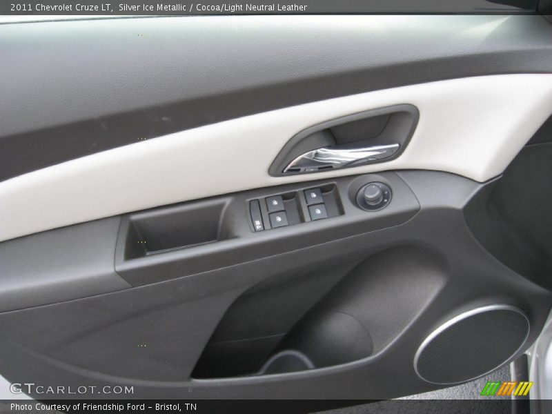 Silver Ice Metallic / Cocoa/Light Neutral Leather 2011 Chevrolet Cruze LT
