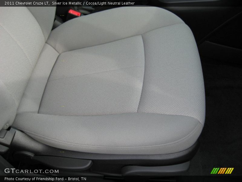 Silver Ice Metallic / Cocoa/Light Neutral Leather 2011 Chevrolet Cruze LT