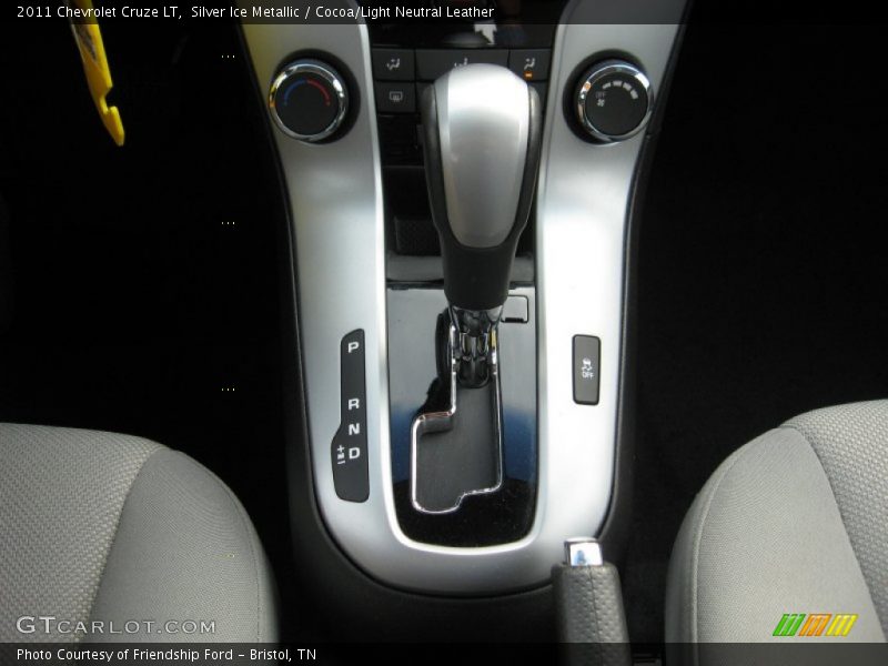 Silver Ice Metallic / Cocoa/Light Neutral Leather 2011 Chevrolet Cruze LT