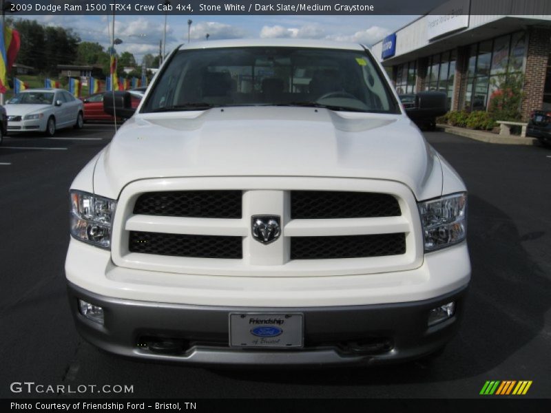 Stone White / Dark Slate/Medium Graystone 2009 Dodge Ram 1500 TRX4 Crew Cab 4x4