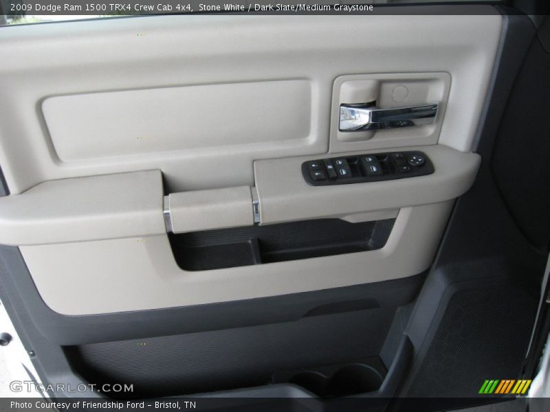 Stone White / Dark Slate/Medium Graystone 2009 Dodge Ram 1500 TRX4 Crew Cab 4x4