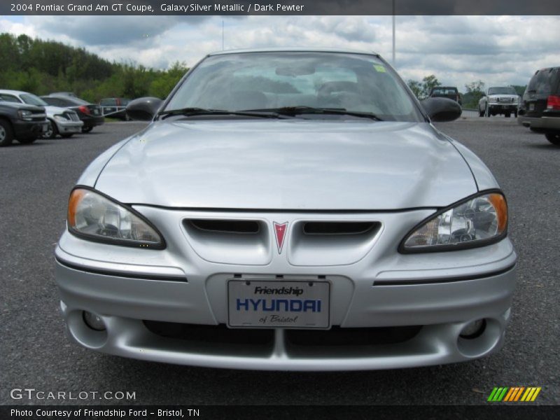 Galaxy Silver Metallic / Dark Pewter 2004 Pontiac Grand Am GT Coupe