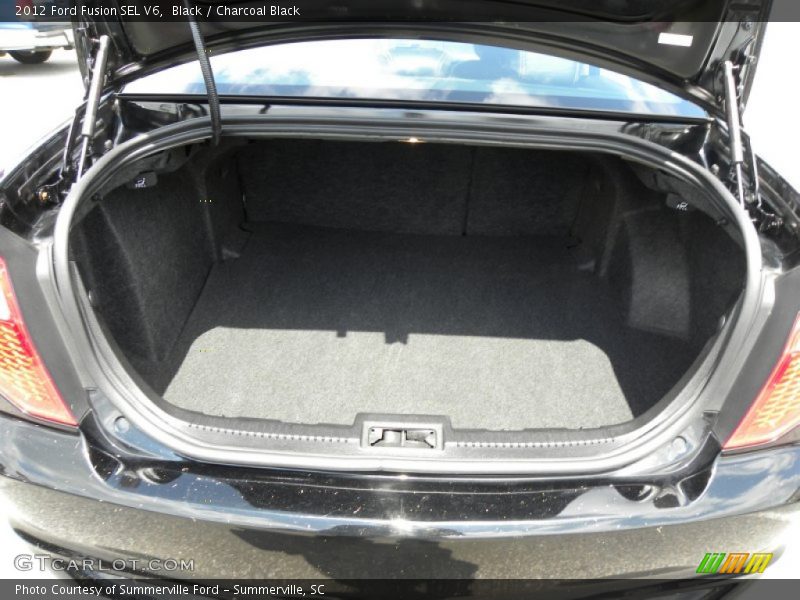 Black / Charcoal Black 2012 Ford Fusion SEL V6