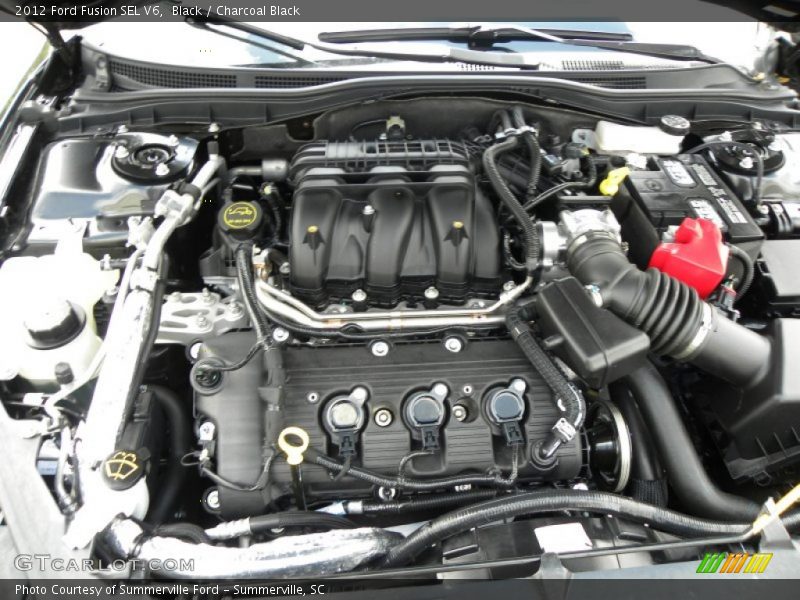 Black / Charcoal Black 2012 Ford Fusion SEL V6
