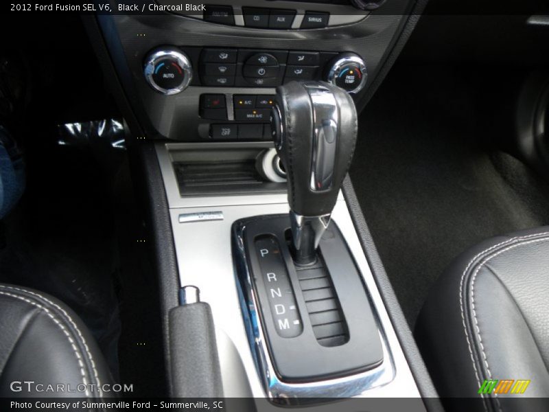 Black / Charcoal Black 2012 Ford Fusion SEL V6