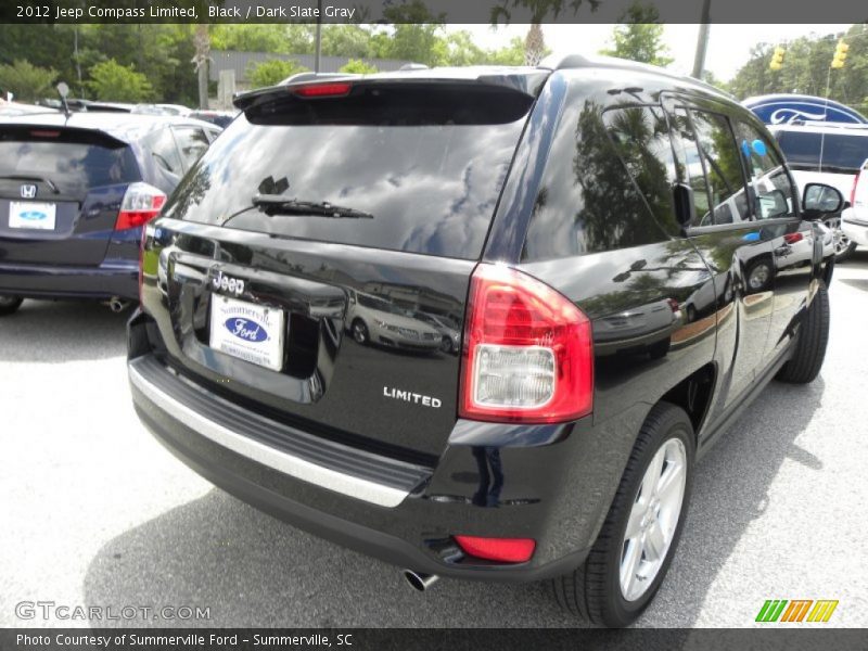 Black / Dark Slate Gray 2012 Jeep Compass Limited