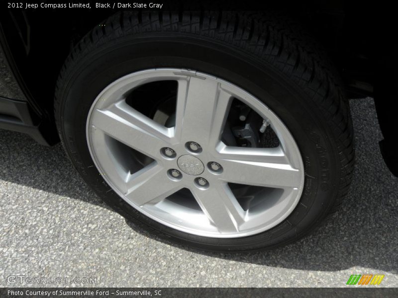 Black / Dark Slate Gray 2012 Jeep Compass Limited