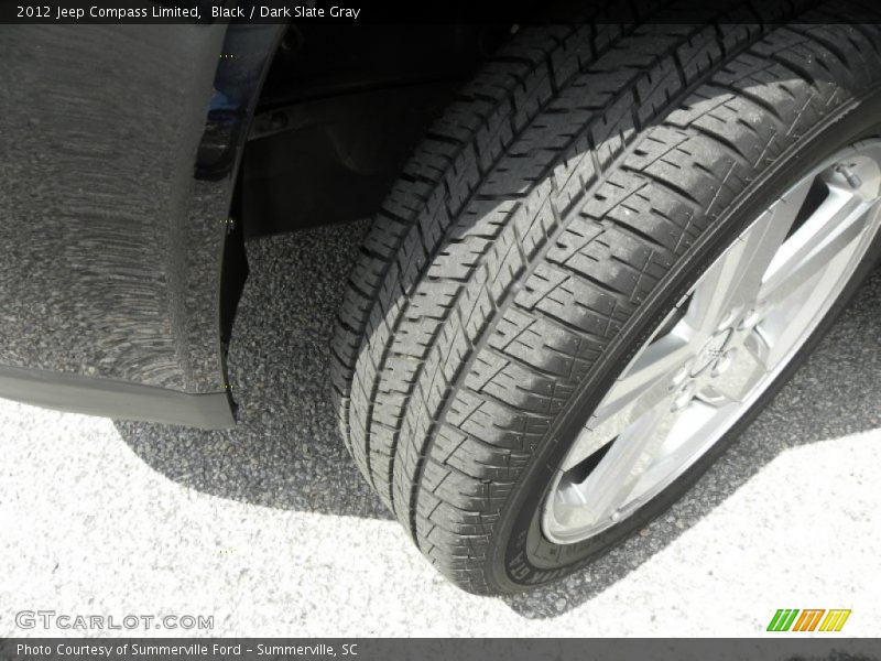 Black / Dark Slate Gray 2012 Jeep Compass Limited