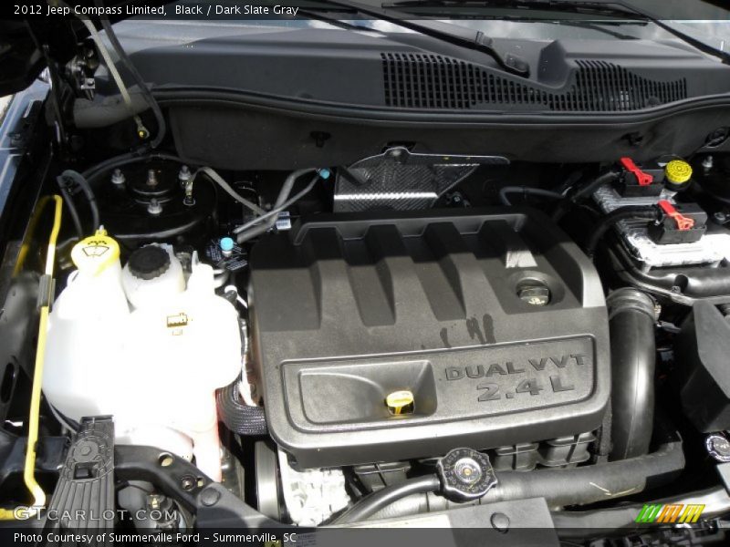 Black / Dark Slate Gray 2012 Jeep Compass Limited