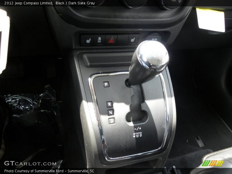 Black / Dark Slate Gray 2012 Jeep Compass Limited