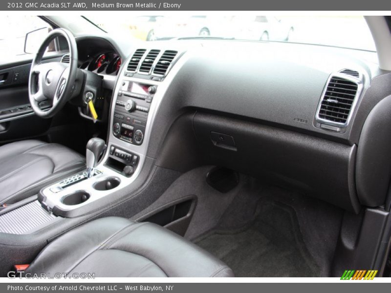 Medium Brown Metallic / Ebony 2012 GMC Acadia SLT AWD