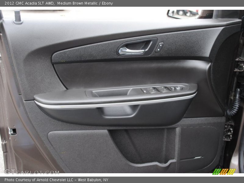 Medium Brown Metallic / Ebony 2012 GMC Acadia SLT AWD