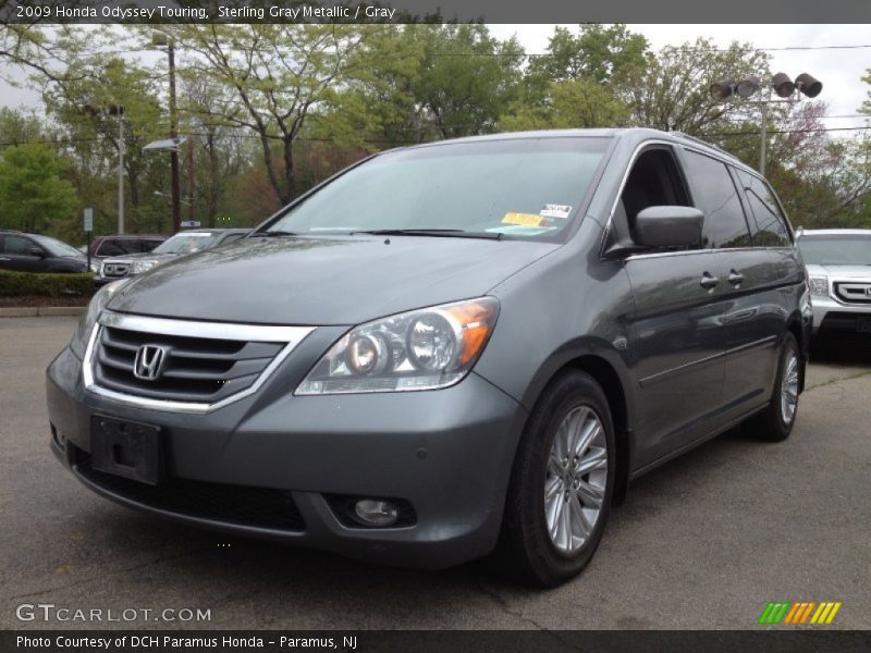 Sterling Gray Metallic / Gray 2009 Honda Odyssey Touring