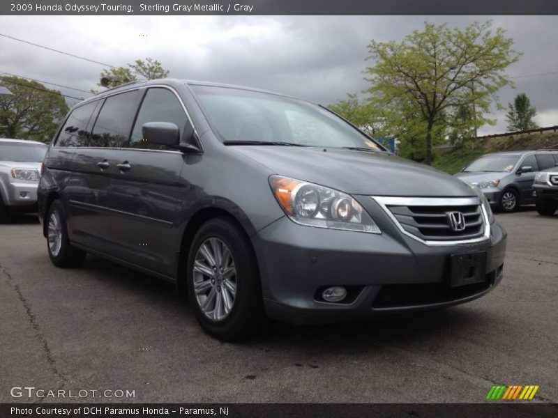 Sterling Gray Metallic / Gray 2009 Honda Odyssey Touring