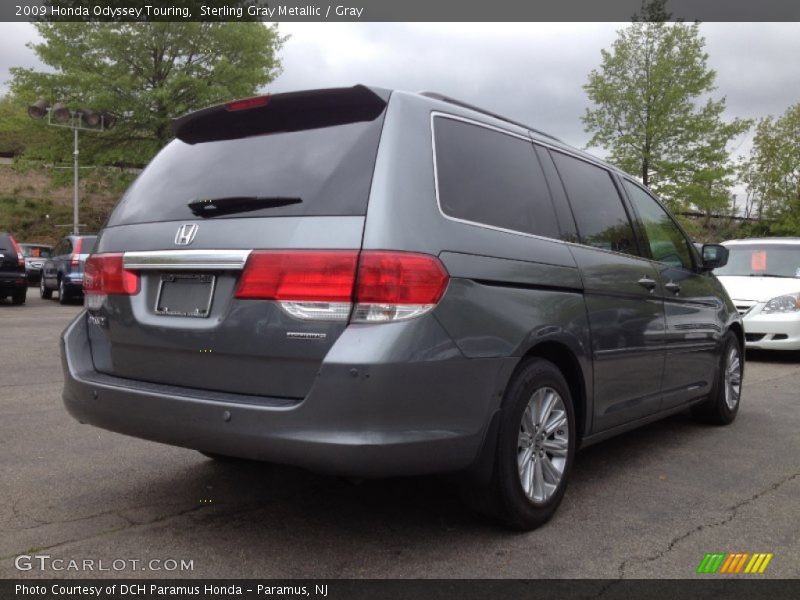 Sterling Gray Metallic / Gray 2009 Honda Odyssey Touring