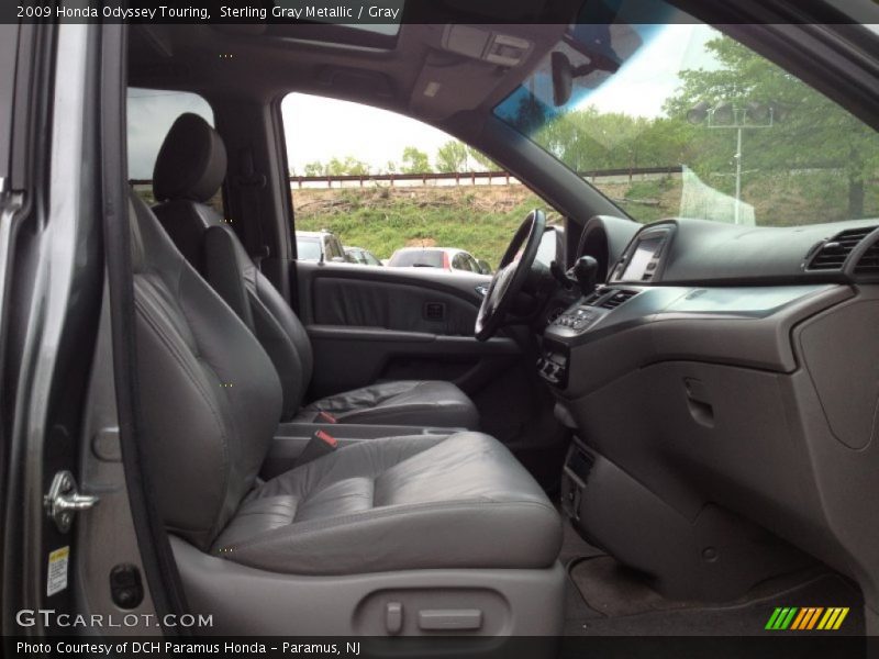 Sterling Gray Metallic / Gray 2009 Honda Odyssey Touring