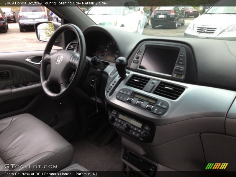 Sterling Gray Metallic / Gray 2009 Honda Odyssey Touring