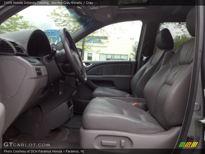 Sterling Gray Metallic / Gray 2009 Honda Odyssey Touring