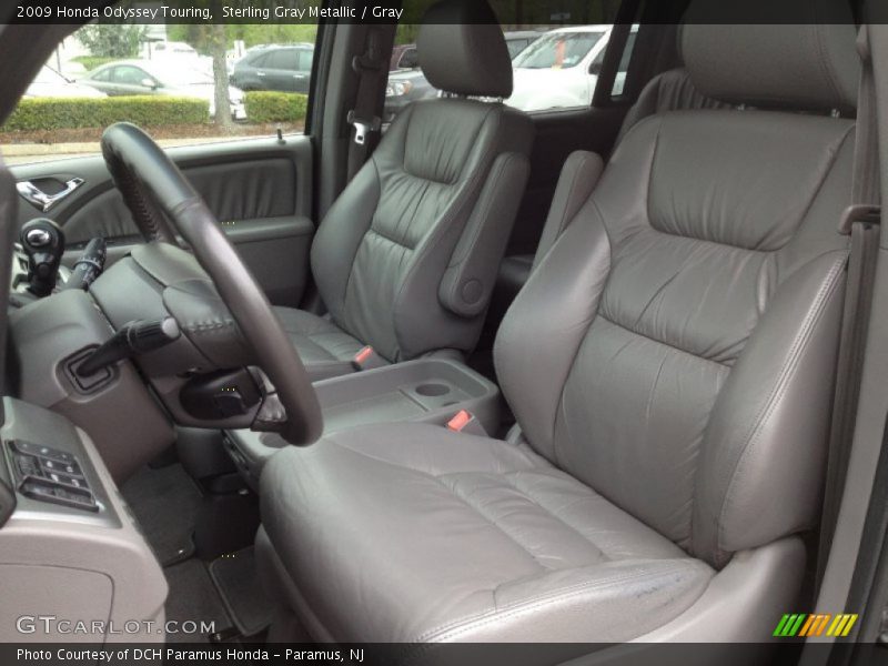  2009 Odyssey Touring Gray Interior