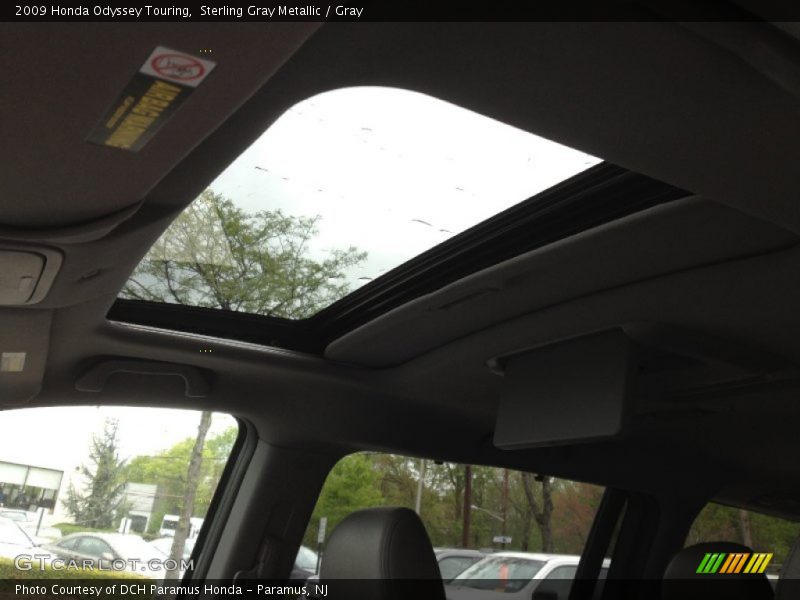 Sterling Gray Metallic / Gray 2009 Honda Odyssey Touring