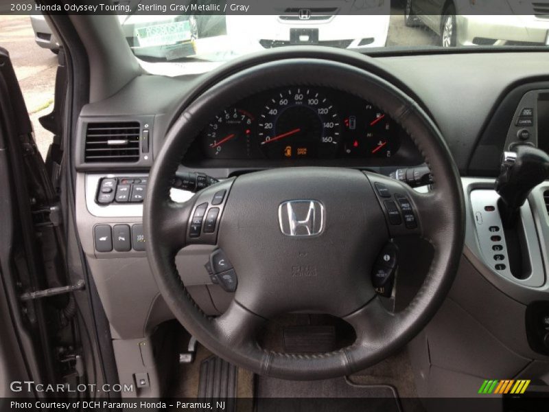 Sterling Gray Metallic / Gray 2009 Honda Odyssey Touring