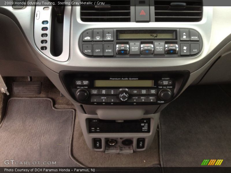 Sterling Gray Metallic / Gray 2009 Honda Odyssey Touring