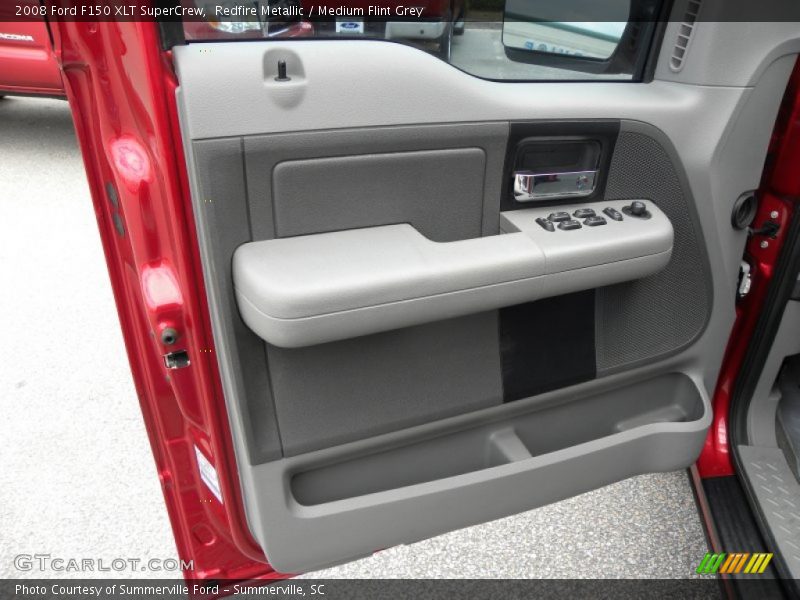 Redfire Metallic / Medium Flint Grey 2008 Ford F150 XLT SuperCrew