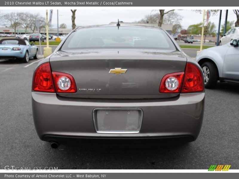 Mocha Steel Metallic / Cocoa/Cashmere 2010 Chevrolet Malibu LT Sedan