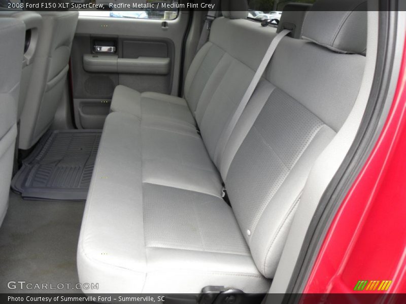 Redfire Metallic / Medium Flint Grey 2008 Ford F150 XLT SuperCrew