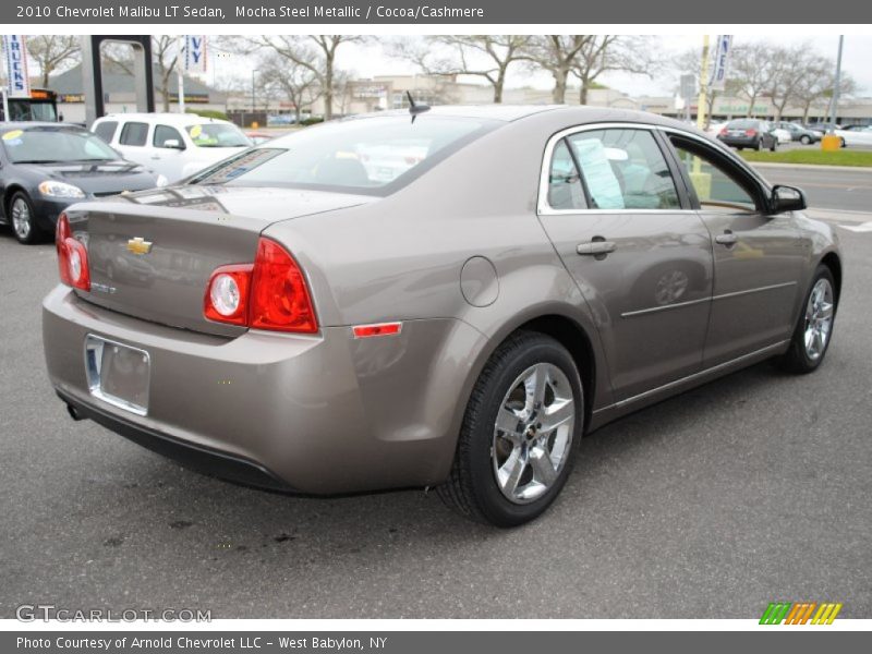 Mocha Steel Metallic / Cocoa/Cashmere 2010 Chevrolet Malibu LT Sedan