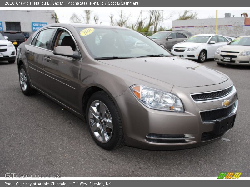 Mocha Steel Metallic / Cocoa/Cashmere 2010 Chevrolet Malibu LT Sedan