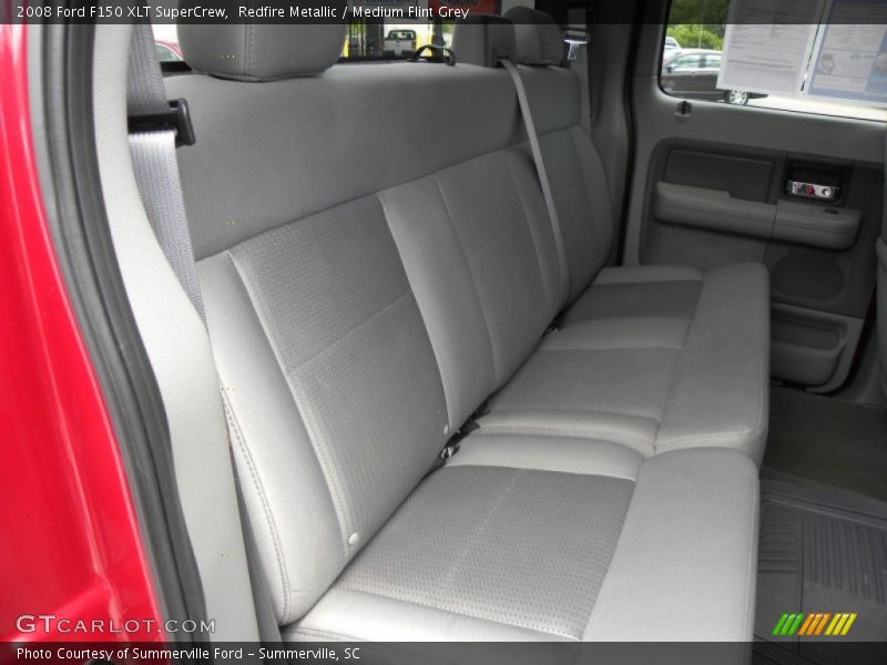 Redfire Metallic / Medium Flint Grey 2008 Ford F150 XLT SuperCrew