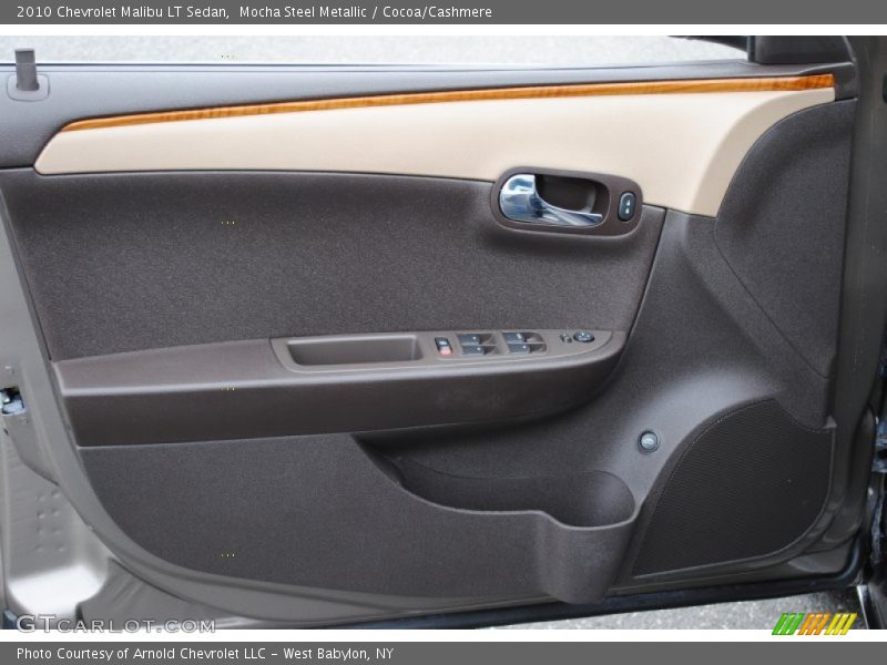 Mocha Steel Metallic / Cocoa/Cashmere 2010 Chevrolet Malibu LT Sedan
