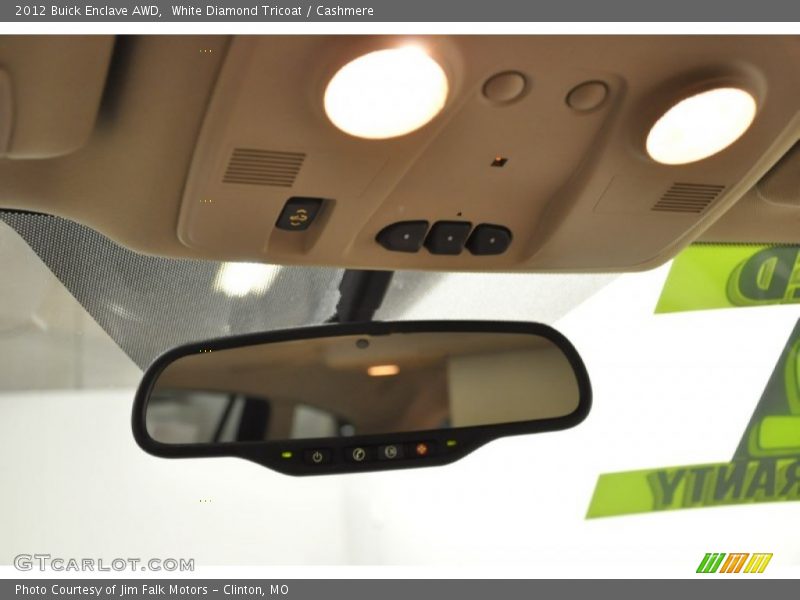 White Diamond Tricoat / Cashmere 2012 Buick Enclave AWD