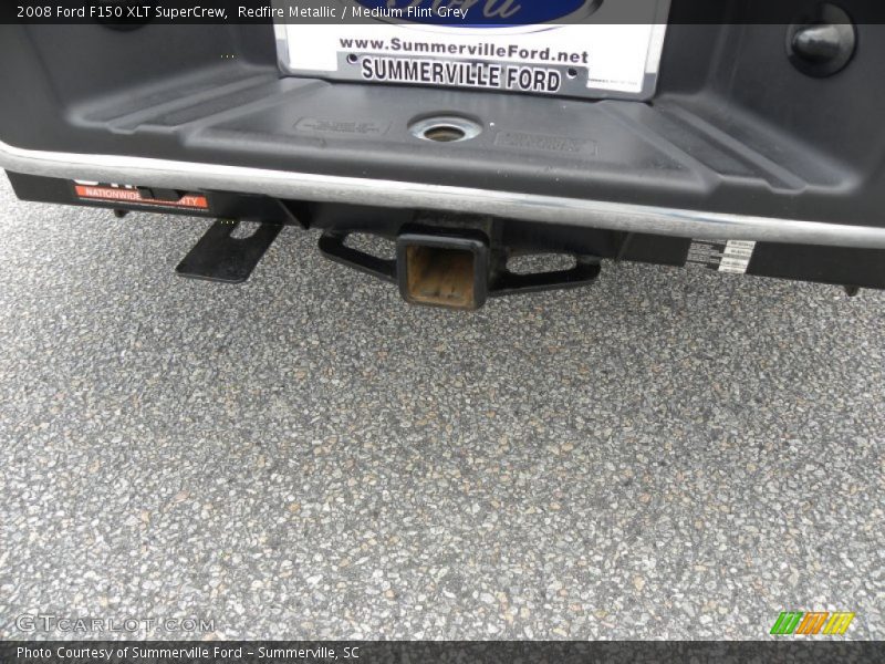 Redfire Metallic / Medium Flint Grey 2008 Ford F150 XLT SuperCrew