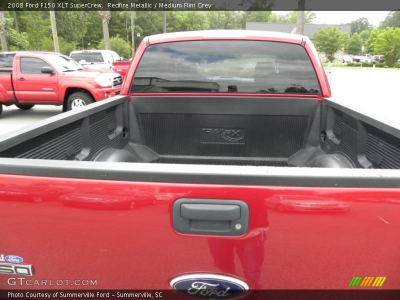 Redfire Metallic / Medium Flint Grey 2008 Ford F150 XLT SuperCrew