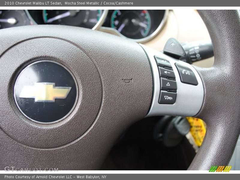 Mocha Steel Metallic / Cocoa/Cashmere 2010 Chevrolet Malibu LT Sedan