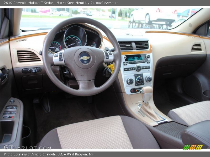 Mocha Steel Metallic / Cocoa/Cashmere 2010 Chevrolet Malibu LT Sedan