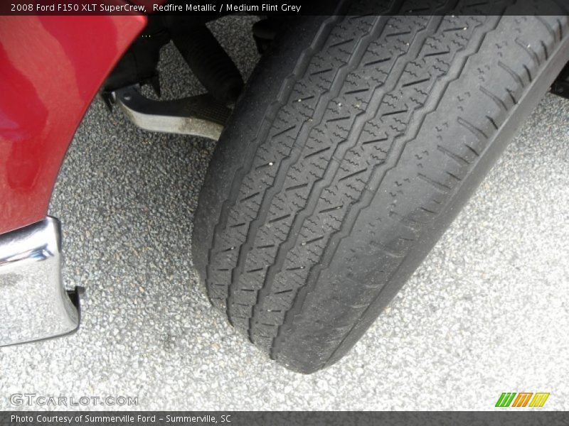 Redfire Metallic / Medium Flint Grey 2008 Ford F150 XLT SuperCrew